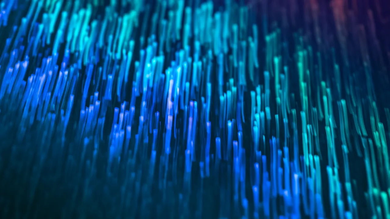 FLUX 3 Image vs Midjourney V9 — abstract blue and purple model comparison
