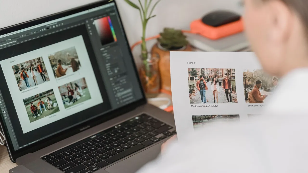 offer ai image generation to clients — agency team reviewing a branded workflow