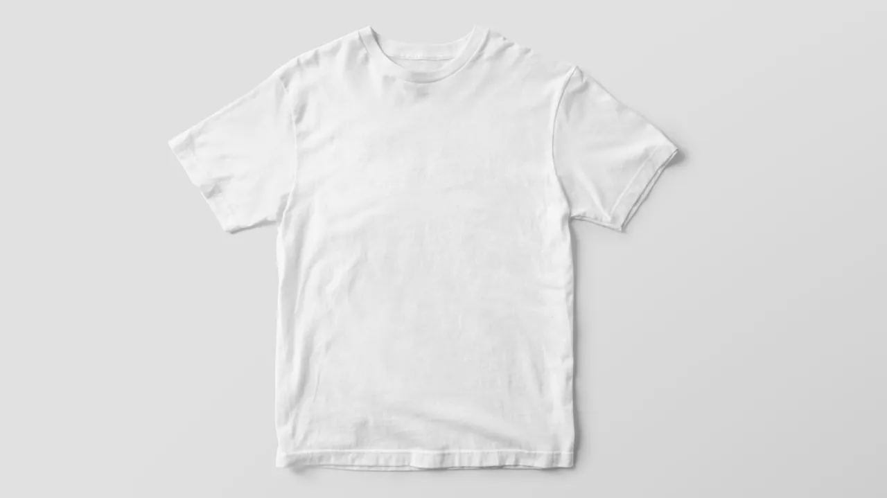 midjourney for print on demand — blank t-shirt mockup ready for AI-generated designs